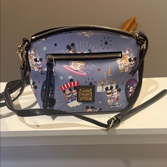 Dooney & Bourke Disney Crossbody Bag - Black and Blue - Picture 1 of 4